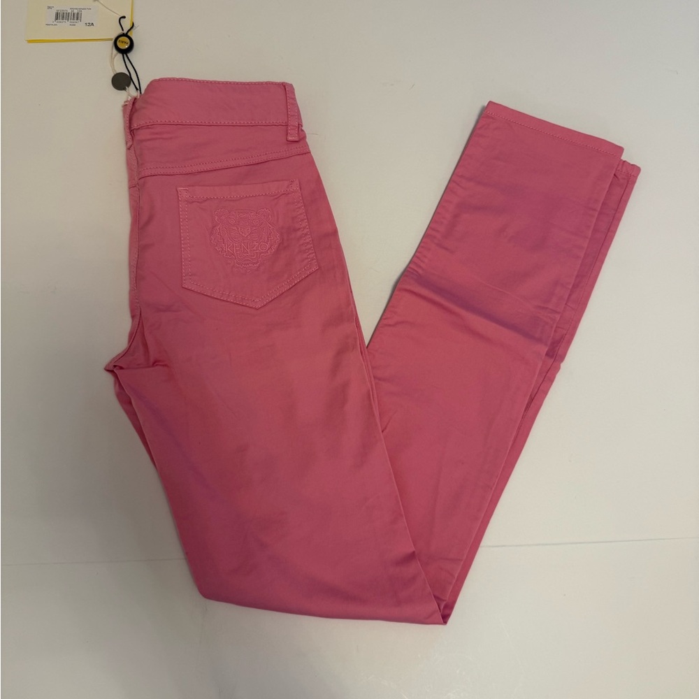 Kenzo Kids Girls Pants Size 12A Color Pink